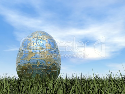 easter egg - 3d render