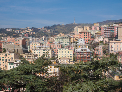 View of Genoa Italy