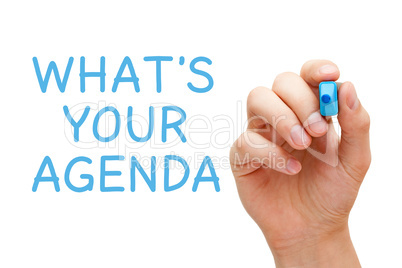 what is your agenda