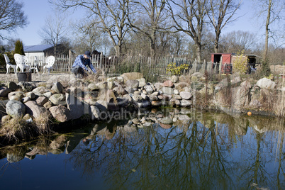 prune rock garden