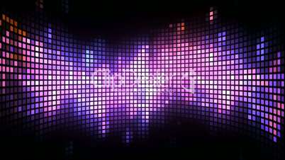 Curved Dance Light Box Background
