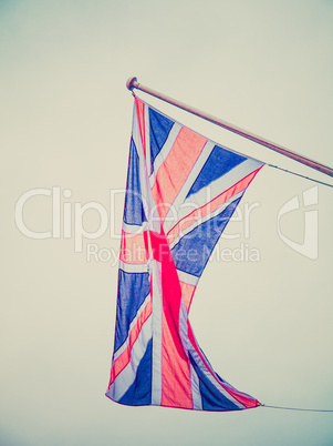 Retro look UK Flag