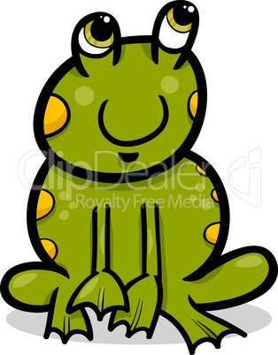 frog animal cartoon illustration