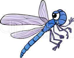 dragonfly insect cartoon illustration