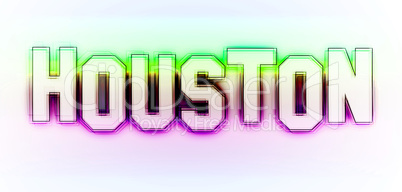 houston neon light