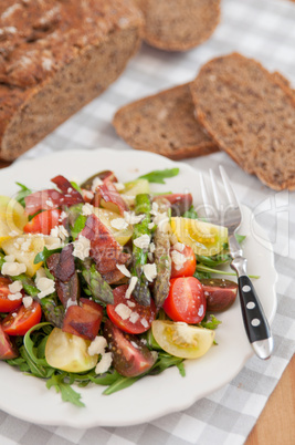 Salat mit Spargel Salat mit Spargel