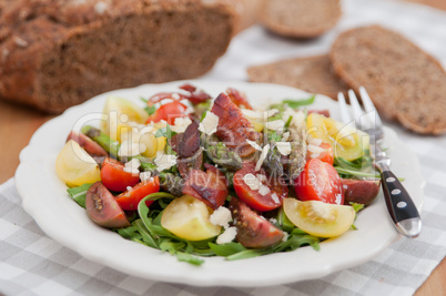 Salat mit Spargel