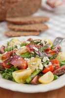 Salat mit Spargel