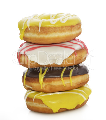 collection of  colorful donuts