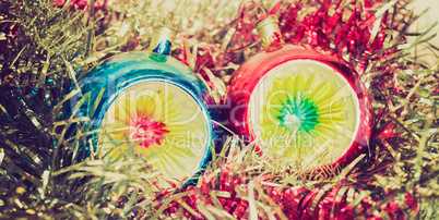 Retro look Baubles