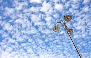 street lamp against sky