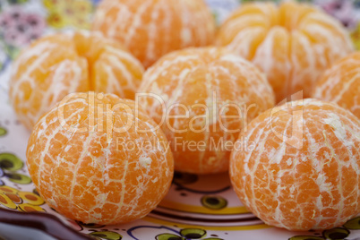 Frische Mandarinen