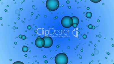 abstract particle background, blue color