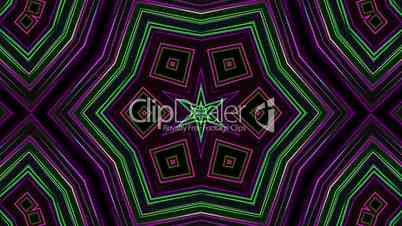 abstract kaleidoscope motion background
