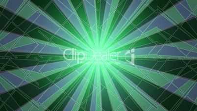 abstract green motion background, loop