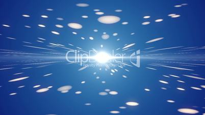 abstract motion background, turbulence blue