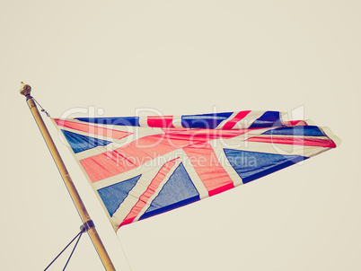 Retro look UK Flag