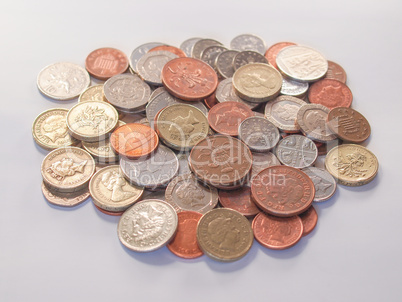 Pound coins