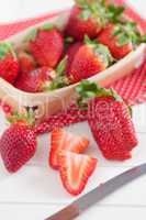 Frische Erdbeeren