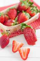 Frische Erdbeeren