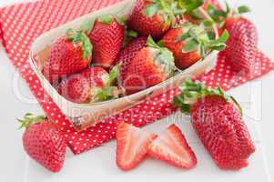 Frische Erdbeeren