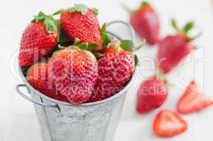 Frische Erdbeeren