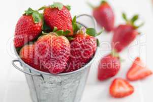 Frische Erdbeeren