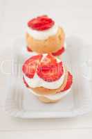 Erdbeer Shortcake Cupcakes