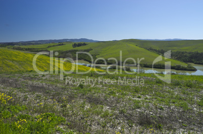 Landschaft in der Toskana, Italien - Landscape in tuscany, italy