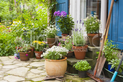 terrasse, patio