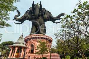 huge elephant statue