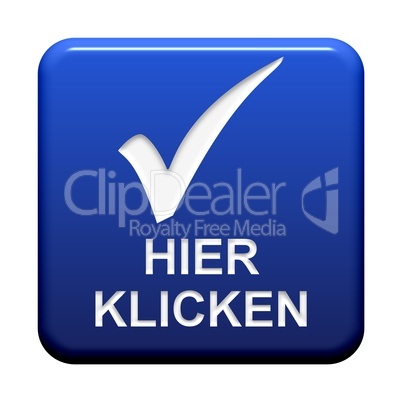 Blauer Button: Haken - Hier klicken