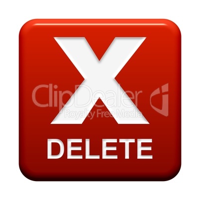 Roter Button: X Delete