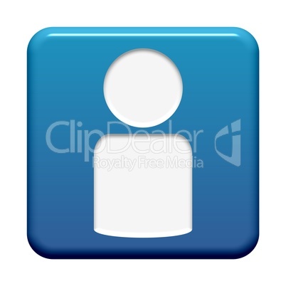 Blauer Button: Icon