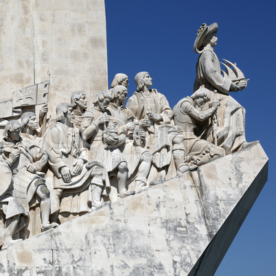 Monument für die Seefahrer in Lissabon Portugal