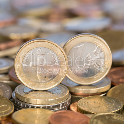 1 Euro Münze aus Zypern