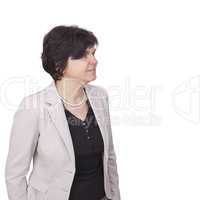 business woman in middle age