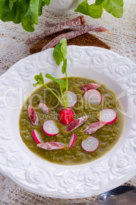 green radish soup