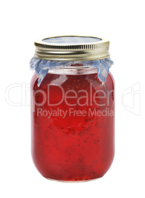 raspberry and rhubarb jam