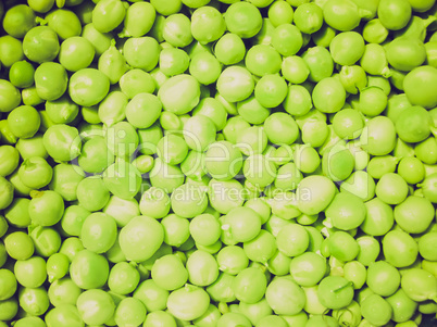 Retro look Peas picture