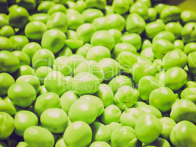 Retro look Peas