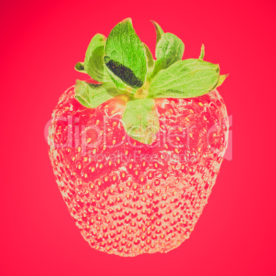 Retro look Strawberries