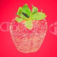 Retro look Strawberries
