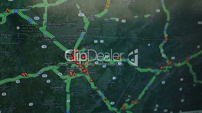maps traffic