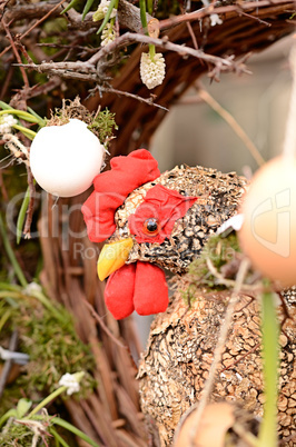 Easter chicken decoration