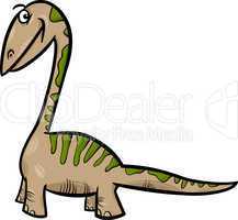 apatosaurus dinosaur cartoon illustration