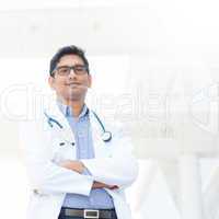 indian male medical doctor