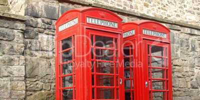 London telephone box