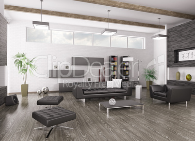 interior of modern living room