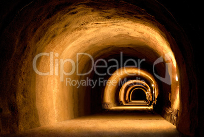 optische dynamik einer tunnelbaustelle